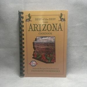 Best of the Best From Arizona Cookbook Regional Recipes 286 Pages Collectible VG